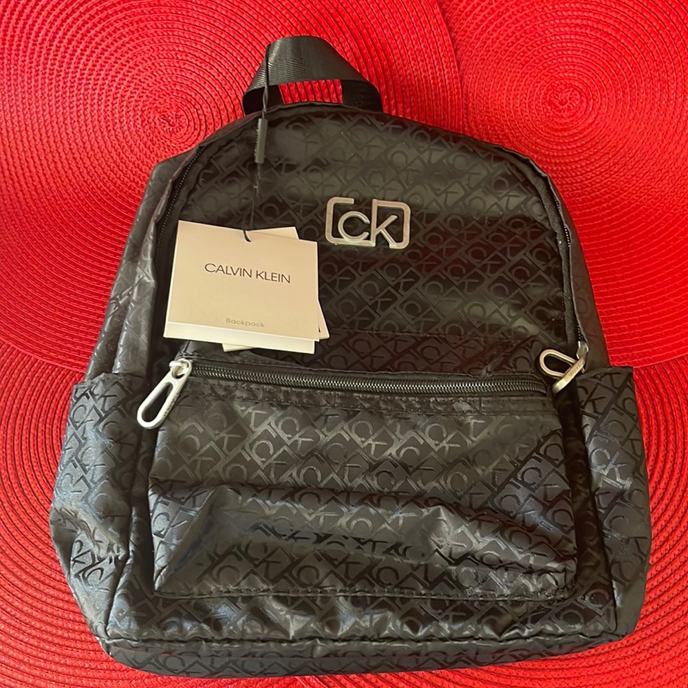 Brand new Calvin Klein backpack purse with original CK tags attached!
